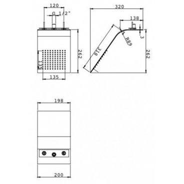 Верхний душ Webert Aria AC0984