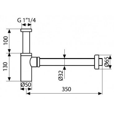 Сифон для раковины Webert Comfort AC0020015