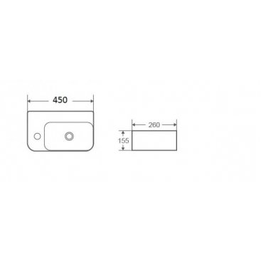 Раковина WeltWasser WW Aisbach 5117 L