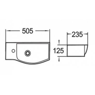 Раковина WeltWasser WW Aisbach 7950 L