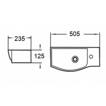 Раковина WeltWasser WW Aisbach 7950 R