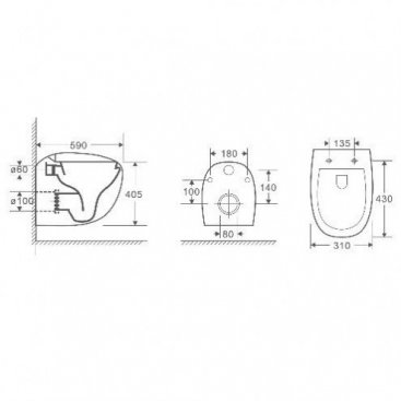 Комплект WeltWasser WW Jeckenbach 004 10000006890