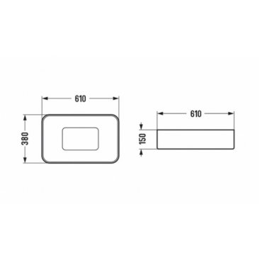 Раковина WeltWasser WW ELbach 78575-60 GL-WT