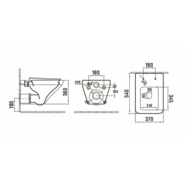 Унитаз WeltWasser WW Hofbach 004 GL-WT