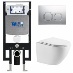 Комплект WeltWasser WW Merzbach 041 XL GL-WT Amberg 497 RD MT-CR