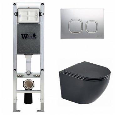 Комплект WeltWasser WW Merzbach 043 MT-BL Amberg 350 ST RD MT-CR