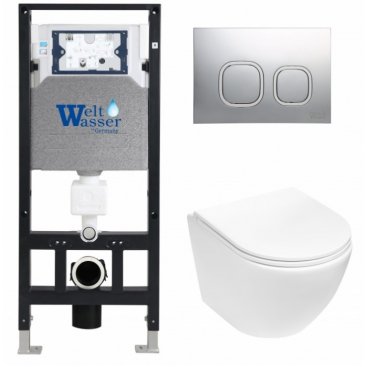 Комплект WeltWasser WW Merzbach 043 MT-WT Amberg 506 RD MT-CR