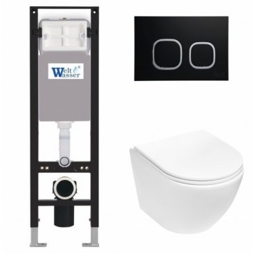 Комплект WeltWasser WW Merzbach 043 MT-WT Amberg 350 RD BL