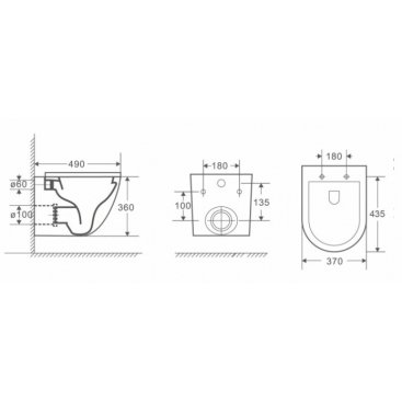 Комплект WeltWasser WW Merzbach 041 MT-GR Amberg 506 RD BL