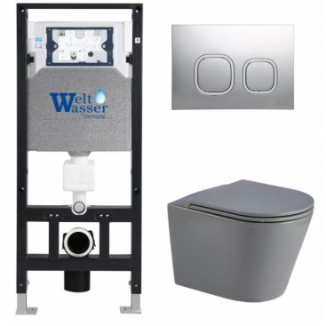 Комплект WeltWasser WW Salzbach 041 MT-GR Amberg 506 RD MT-CR
