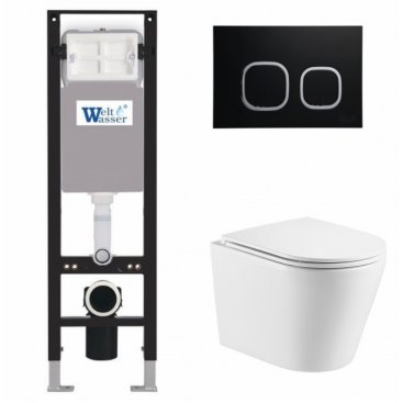 Комплект WeltWasser WW Salzbach 043 GL-WT Amberg 350 RD BL