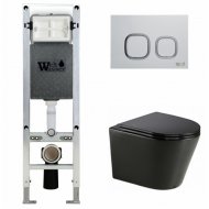 Комплект WeltWasser WW Salzbach 043 GL-BL Amberg 350 ST RD WT