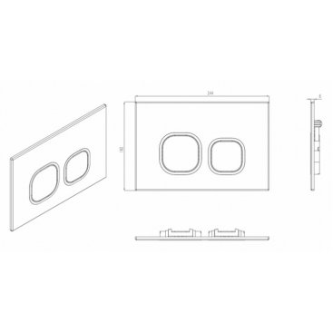 Комплект WeltWasser WW Telbach 004 GL-WT Bamberg 545 WT