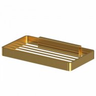 Мыльница Whitecross Cubo CU2424GLB брашированное золото