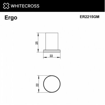 Крючок Whitecross Ergo ER2215GM оружейная сталь