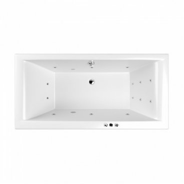 Ванна Whitecross Savia Duo Smart 170x80 хром